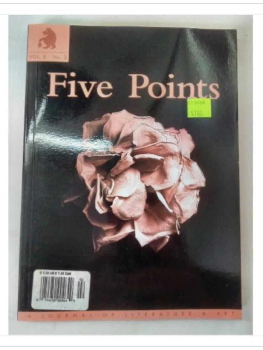 Five Points A Journal of Literature & Art Vol 8 No 2 PB